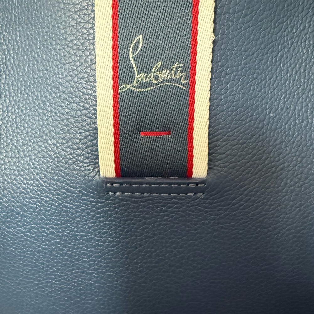 Christian Louboutin Blue Leather Bag